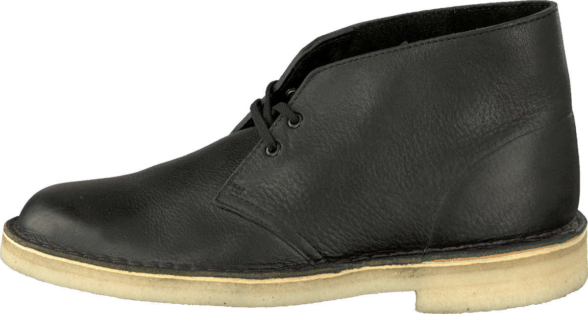 Desert Boot Black Tumbled Leather