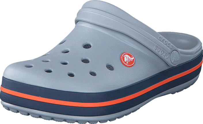 Crocband Light Grey/Navy | Shoes for 