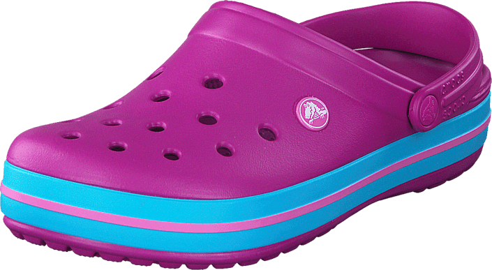 crocs crocband purple