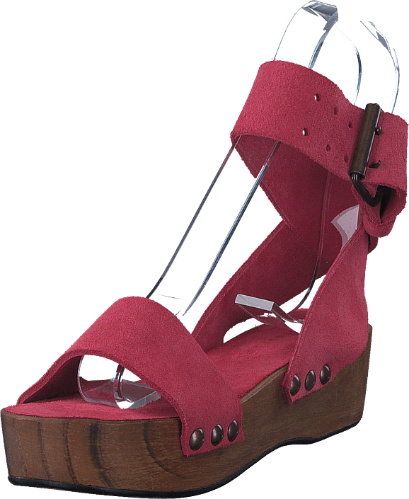 Sko Online Minimarket Wood Sandal Plateau Kjøp Heels Brune XUqwxY