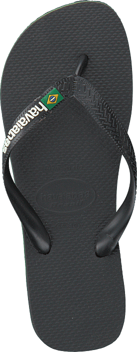 Black Slide Brasil Havaianas Sandaler - Sko Til Dame Black Slide Brasil Havaianas Sandaler - Sko Til Dame