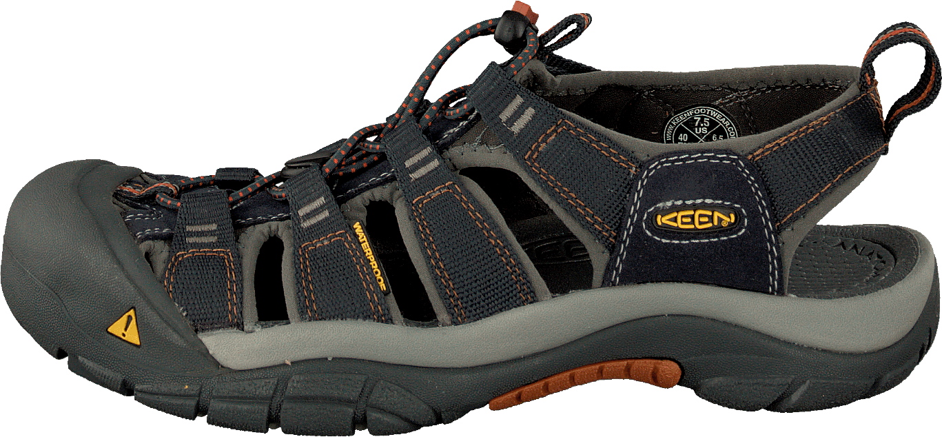 Newport H2 India Ink/Rust, Male, Schoenen, wandelschoenen, sandalen, Grijs/Zwart, EU 45