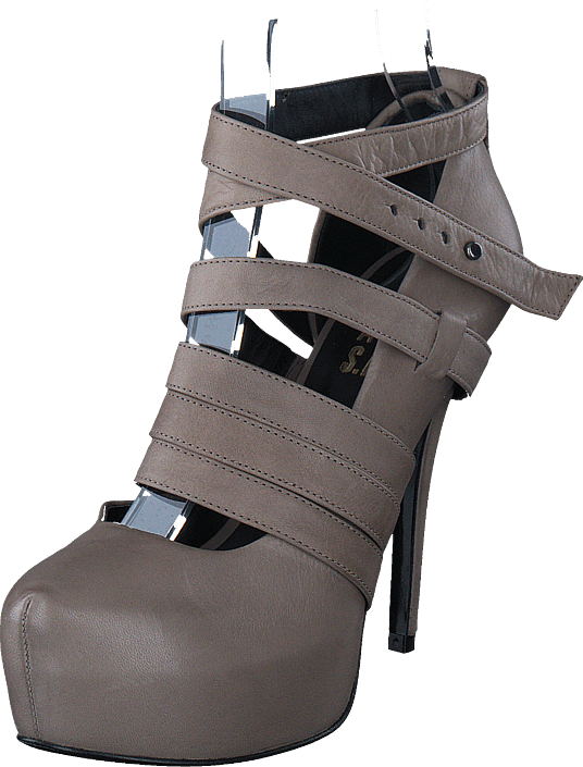 Earth Grå V Revolve Stiletto 360 Repair Shoe Heels Online leather Beige Kjøp Ave Sko aSvn00