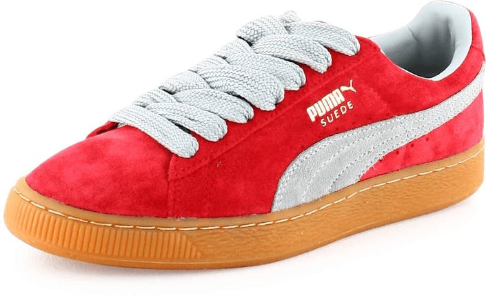 Puma - Classic Eco Suede Red/Gray