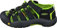 Keen - Newport H2 Kids Black/Lime green