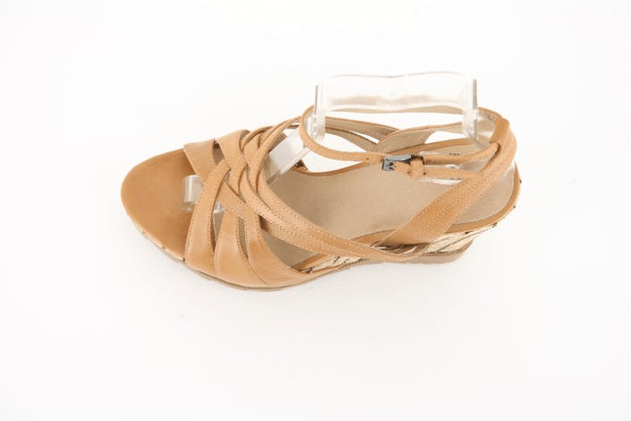 Sandal 83869 A 3 Toast Leather Sandal 83869 A 3 Toast Leather