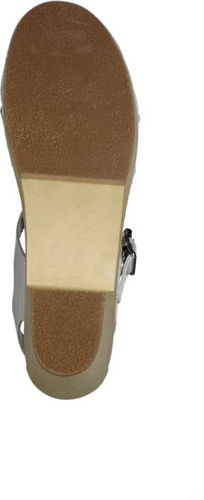 Swedish Hasbeens - Peep Toe High White