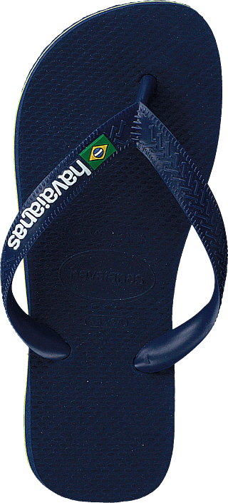 Havaianas - Kids Brasil Logo Navy Blue