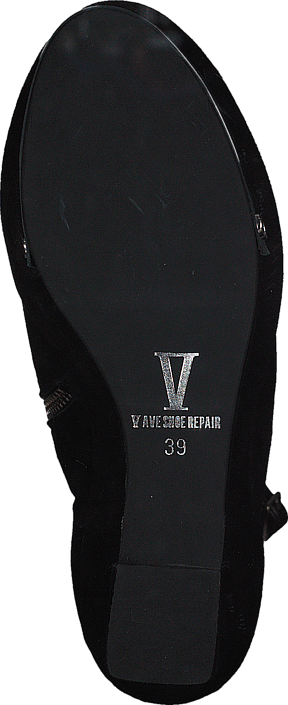 V Ave Shoe Repair - Plate Shoe Black