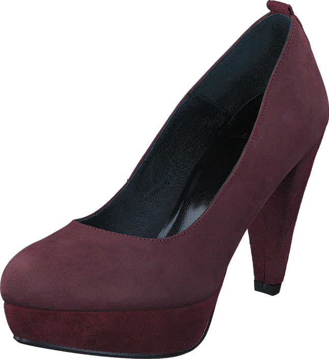 Black Lily - Cinderella Pump Bourgogne