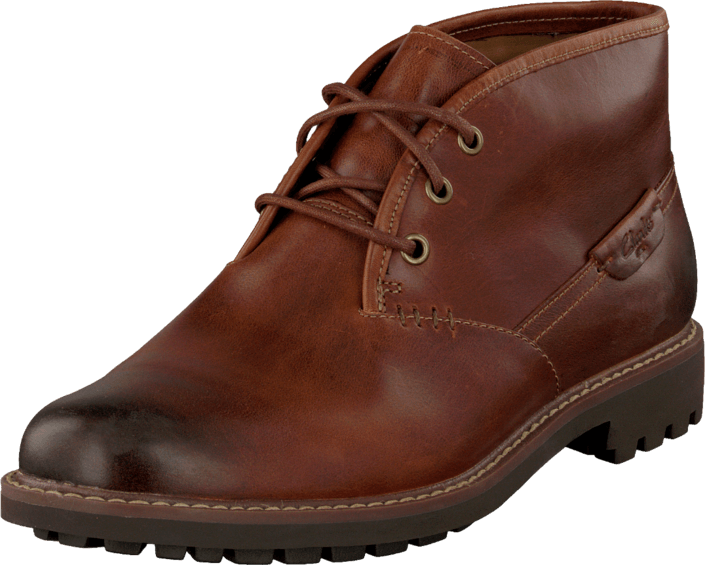 Clarks - Montacute Duke Dark Tan Lea