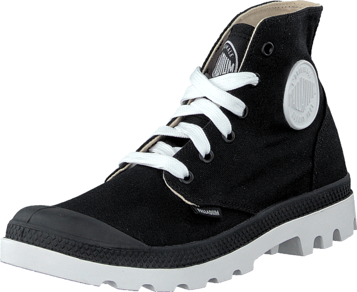 Palladium - Blanc Hi W Black/White