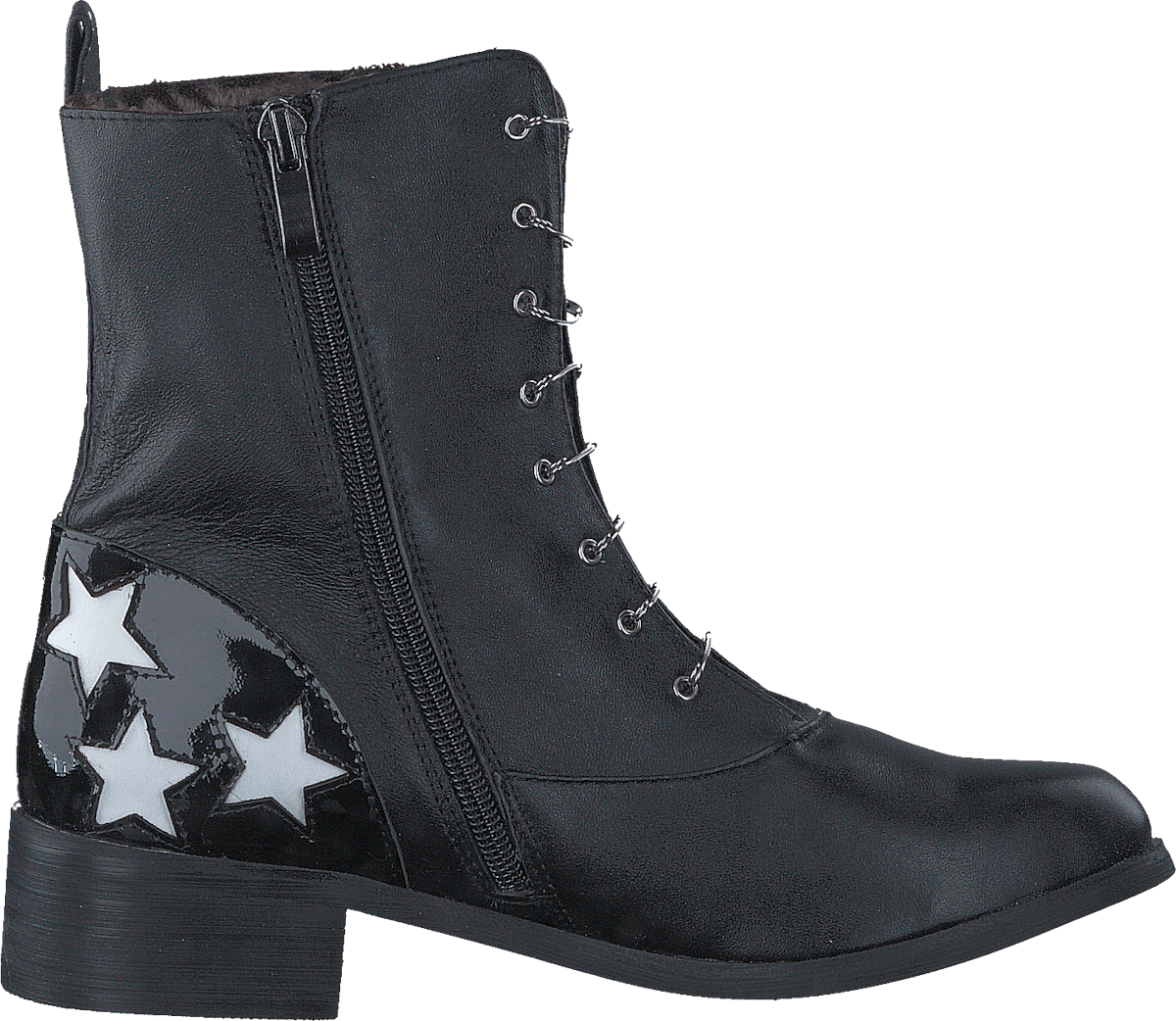 Boot with saftynail Black