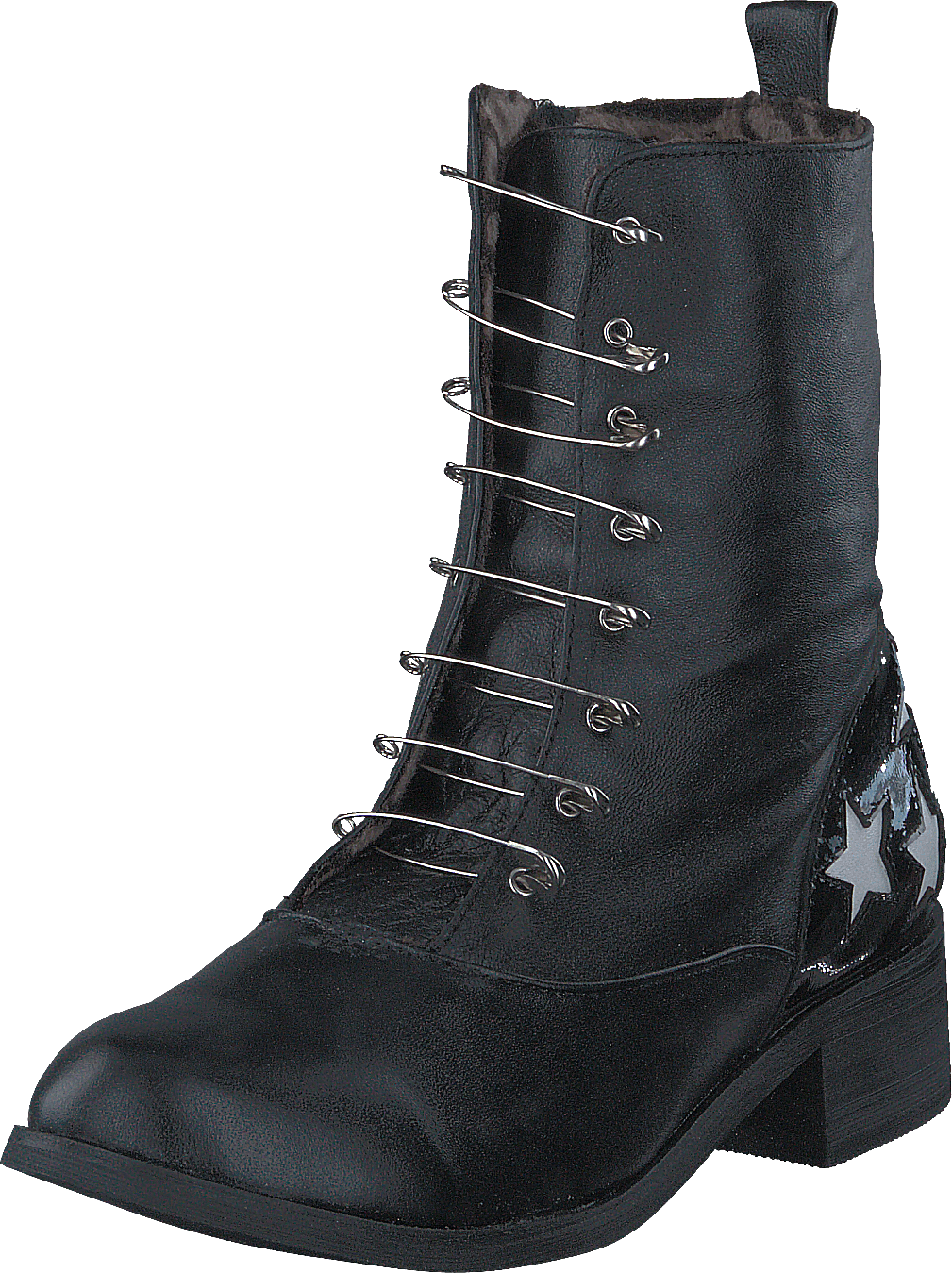 Boot with saftynail Black