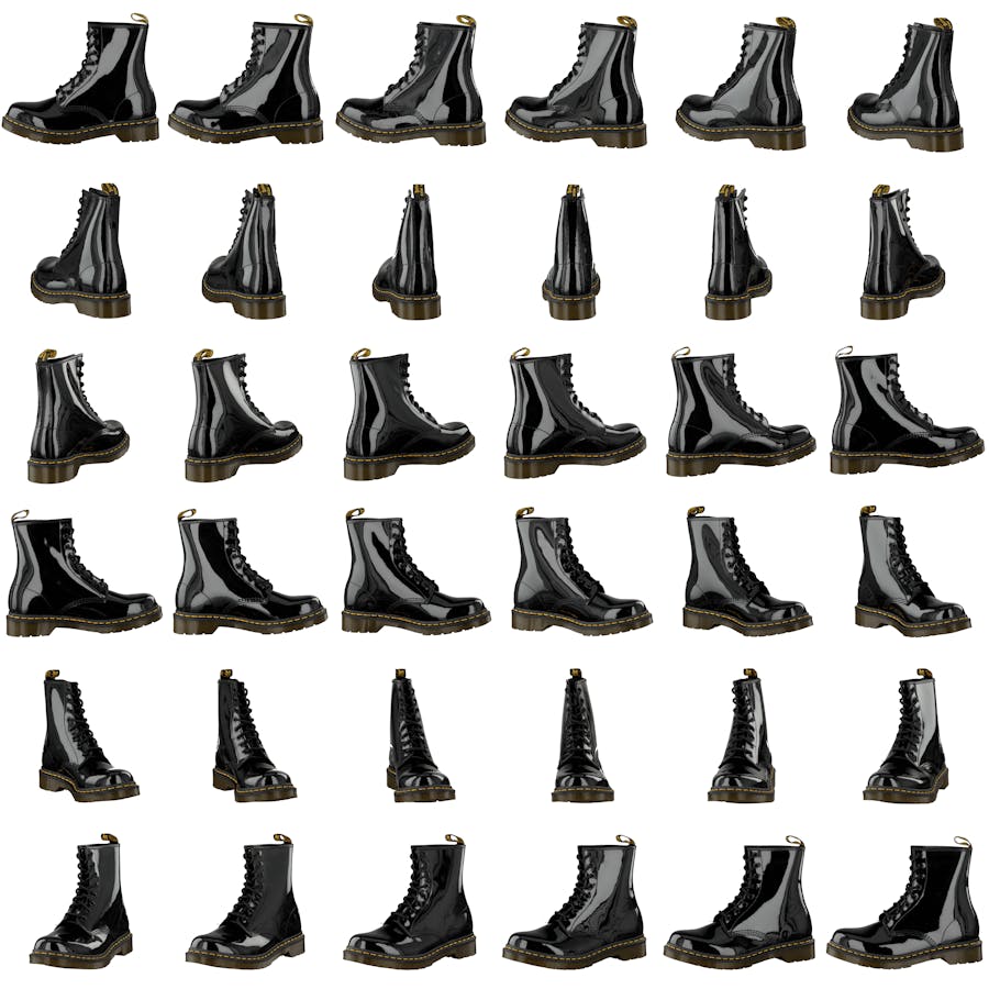 1460 Black Patent - Bild 8