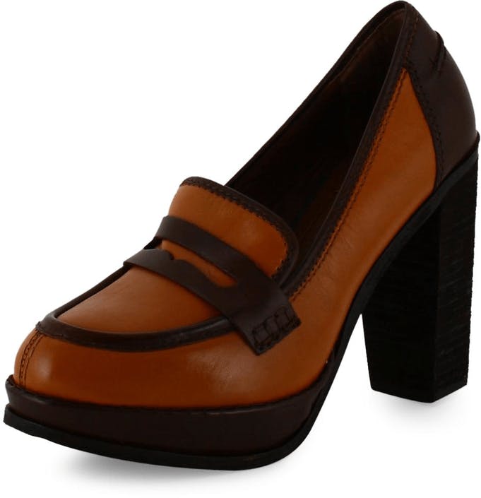 Marc O’Polo - High Heel Loafer Natural Calf