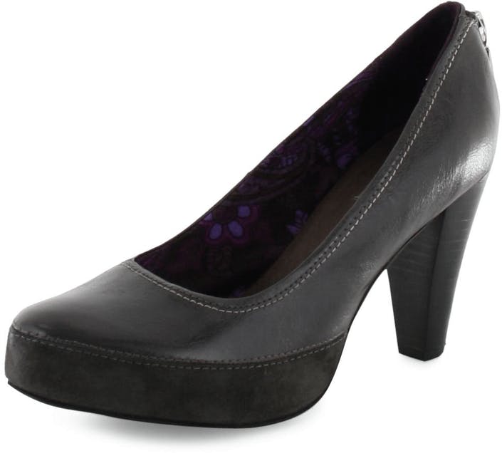 Mexx - Liv 2 Cow LTHR Pump Dark Grey