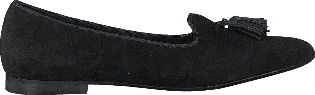 Shoe w Tassels Black