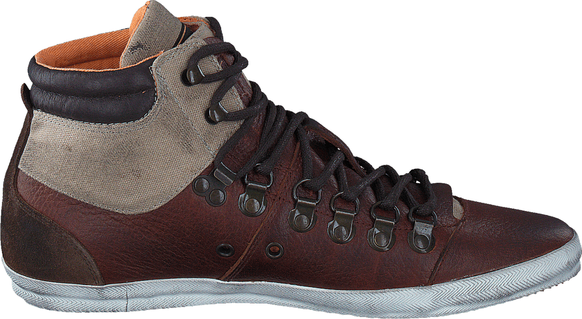 Mountain sneaker Brown Tumbled Leather