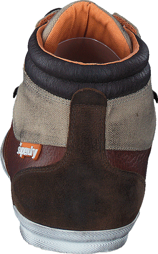 Mountain sneaker Brown Tumbled Leather