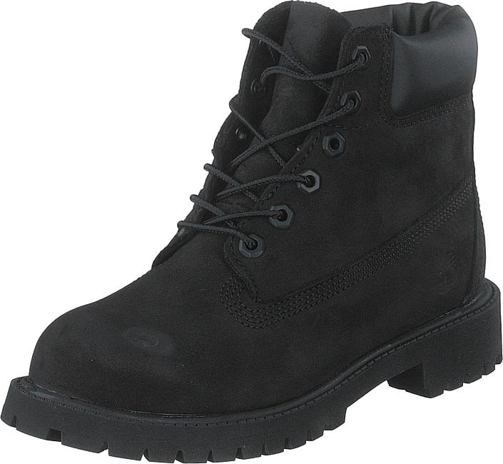 6 Inch Premium Waterproof Boot Black Nubuck Mono