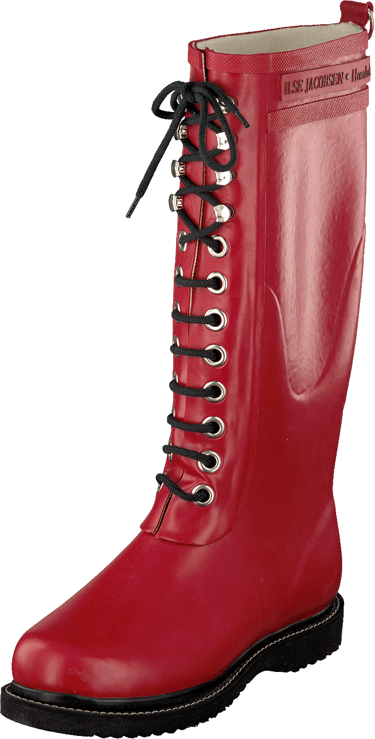 Long Rubberboot Red