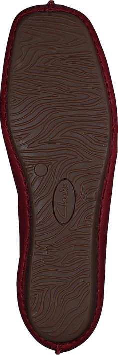 Red Clarks Røde Kjøp Freckle Sko Ice Flats Online UtwUdxzqI
