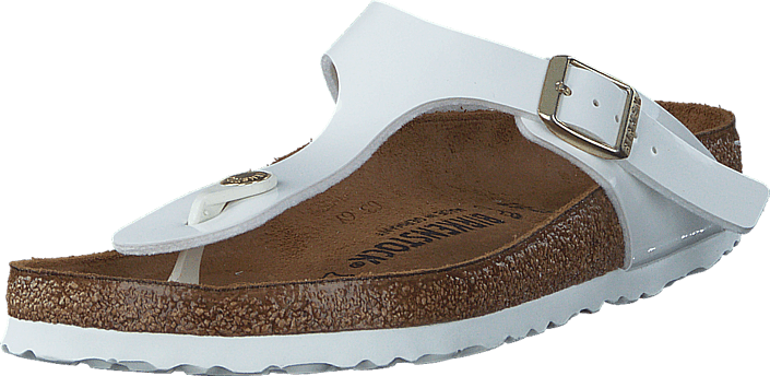 Birkenstock - Gizeh Regular Patent White