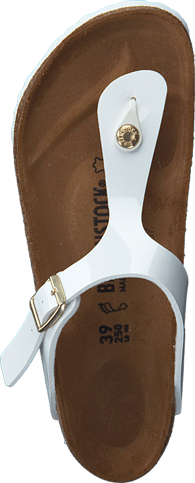 Birkenstock - Gizeh Regular Patent White
