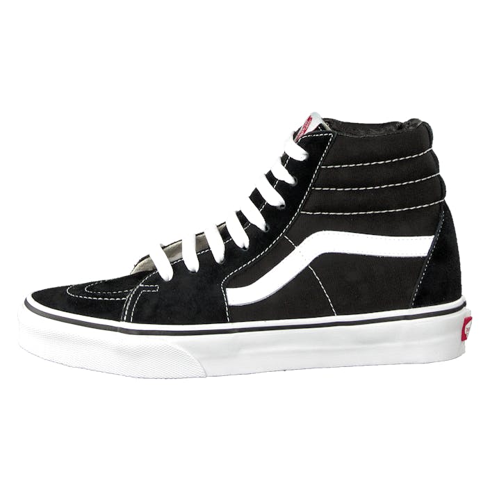 U SK8-HI Black/Black/White, Unisex, Shoes, Trainers, high-top sneakers, Black, UK 8,5