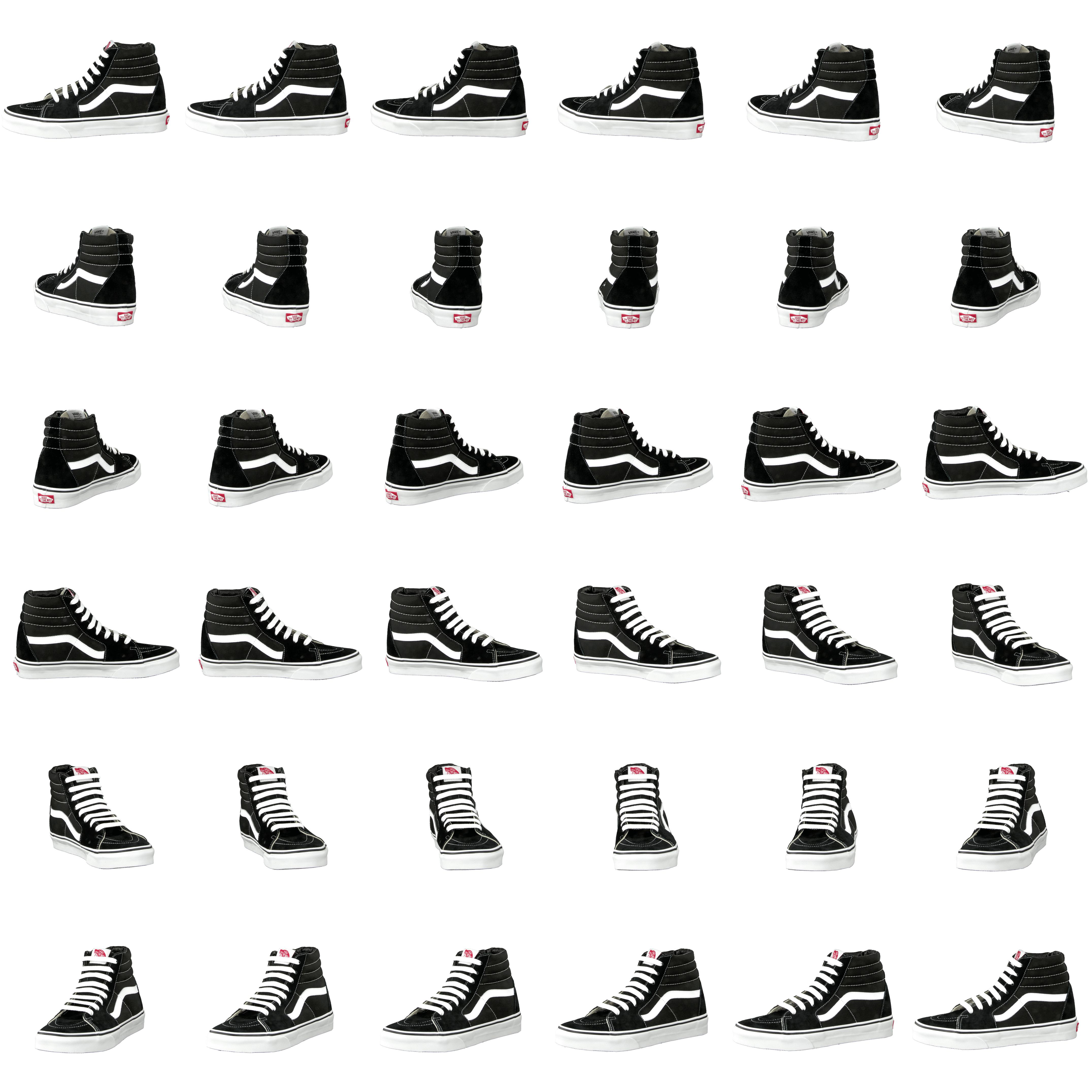 U SK8-HI Black/Black/White - Bild 8