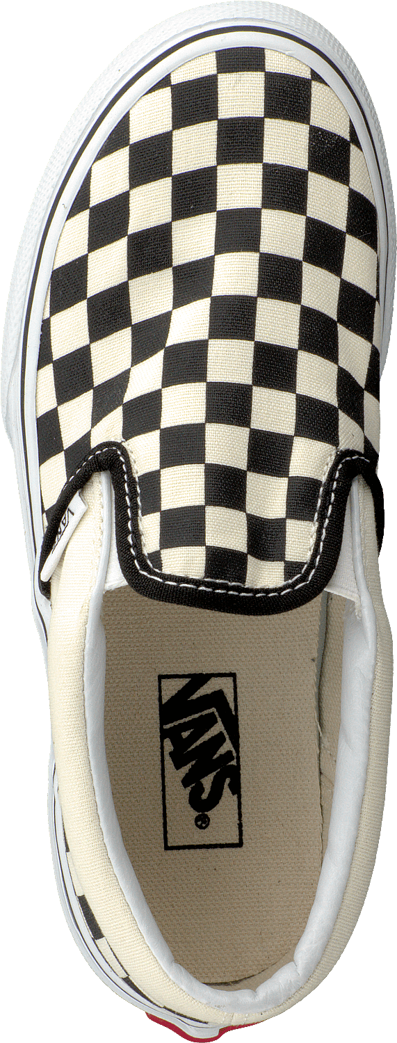 K Classic Slip-on Black/White Checker