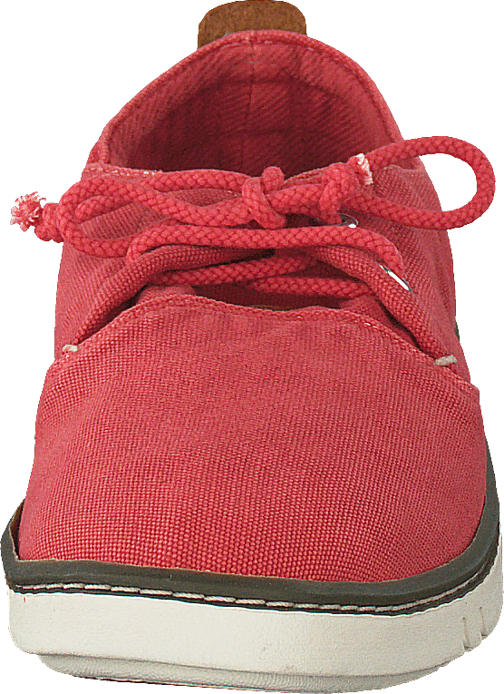 EK Handcrafted Fabric Oxford Washed Red Canvas