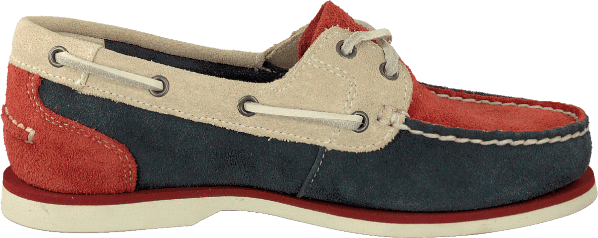 EK Classic Unlined Boat Shoe Nautical Suede