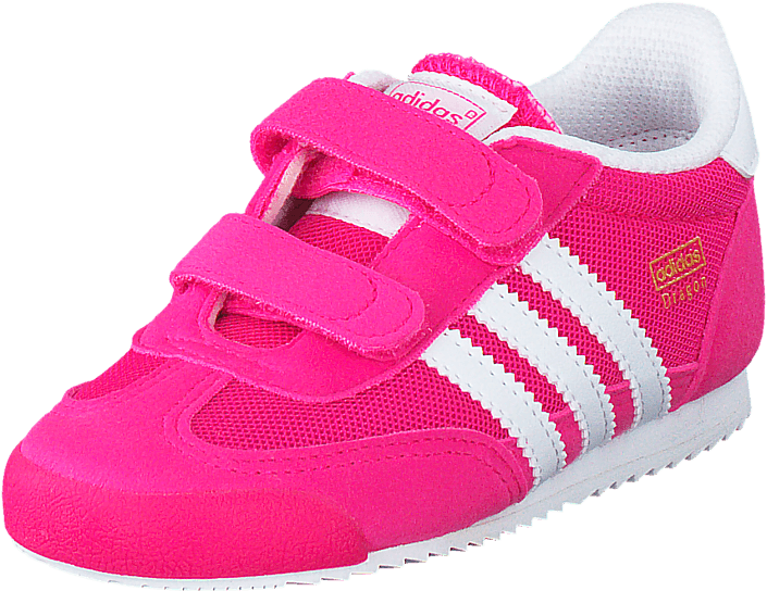 Kjøp adidas Originals Dragon Cf I Shock Pink S16Ftwr White Kjøp adidas Originals Dragon J Shock Pink S16Ftwr White sko