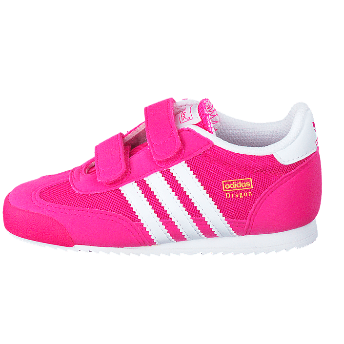 Kjøp adidas Originals Dragon Cf I Shock Pink S16Ftwr White Kjøp adidas Originals Dragon J Shock Pink S16Ftwr White sko