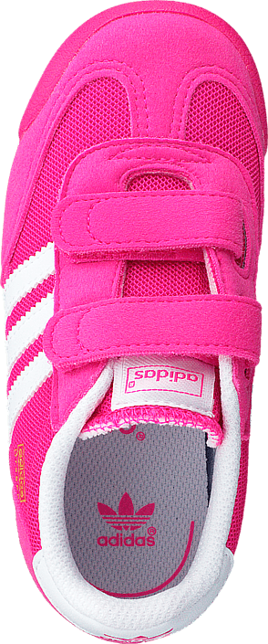 Kjøp adidas Originals Dragon Cf I Shock Pink S16Ftwr White Kjøp adidas Originals Dragon J Shock Pink S16Ftwr White sko