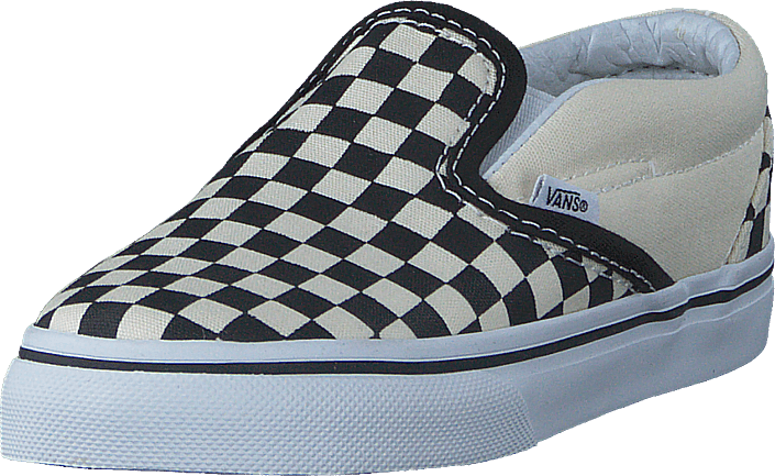 Vans - T Classic Slip-On Black And White Checker/White