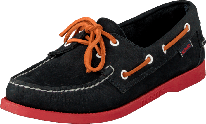 sebago docksides blue