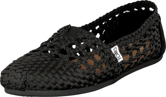 Toms - Seasonal Classic Black Satin