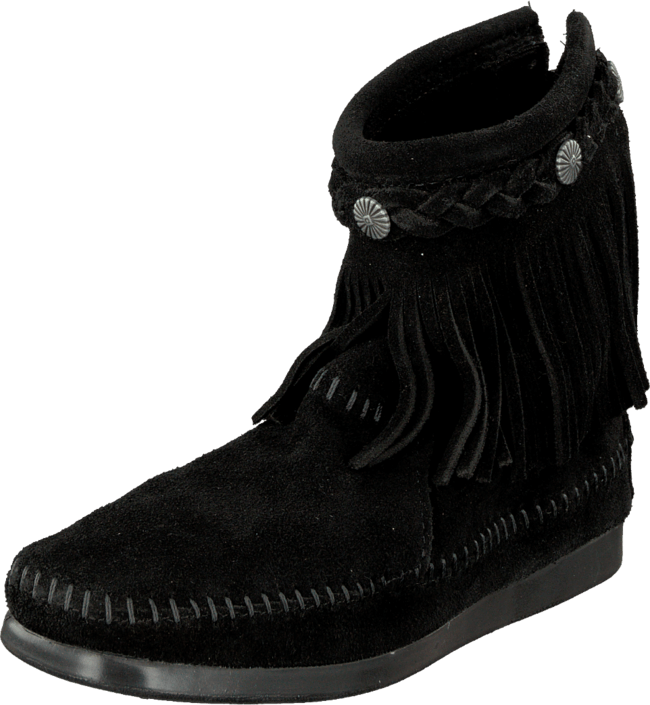 Minnetonka - Hi Top Back Zip Boot
