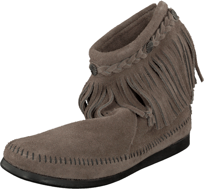 Minnetonka - Hi Top Back Zip Boot