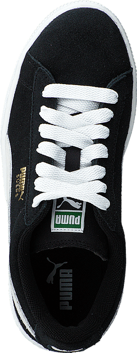 Puma - Suede Jr Black-White