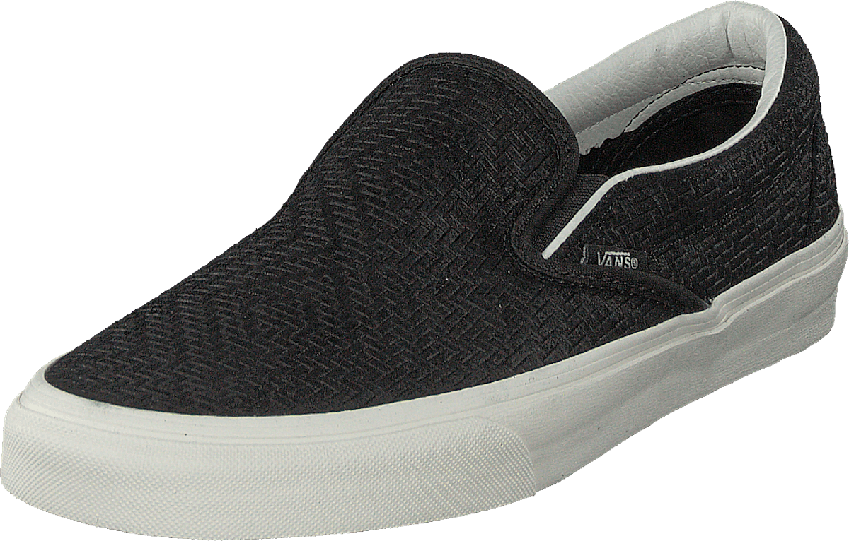 Classic Slip-On (Braided Suede) Black