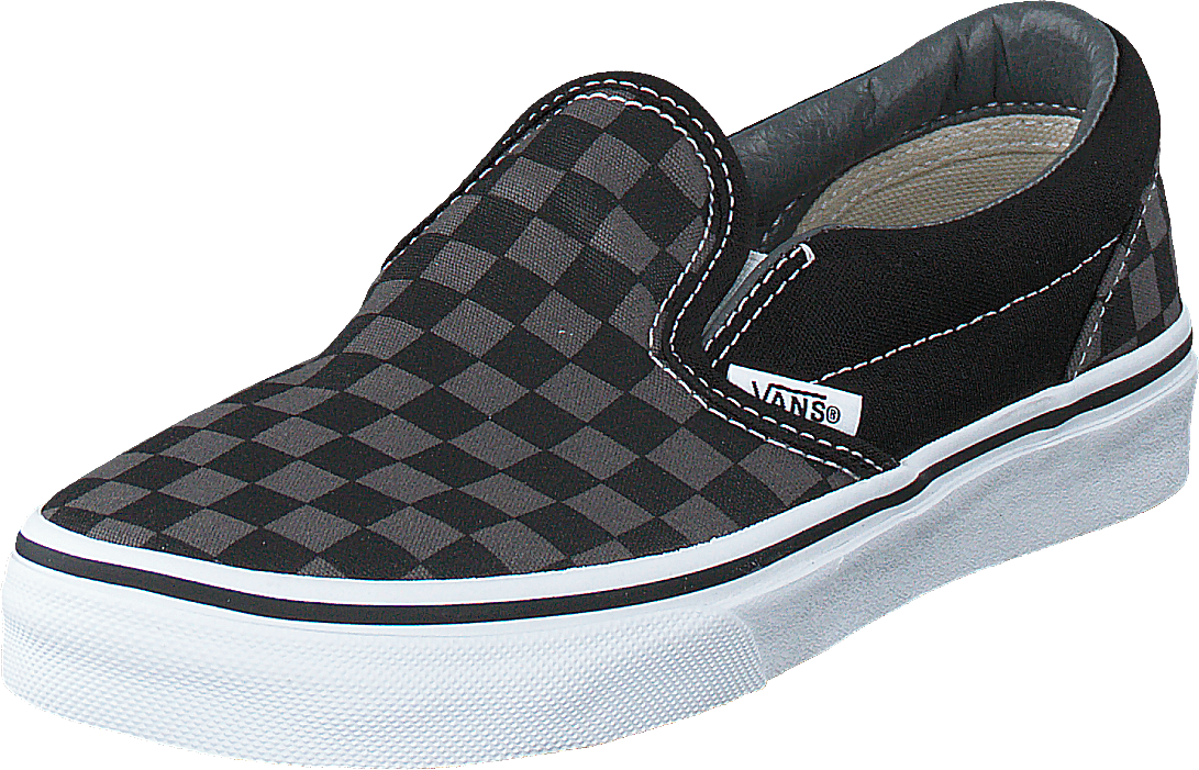 Classic Slip-On (Checkerboard) Blk/Pewter