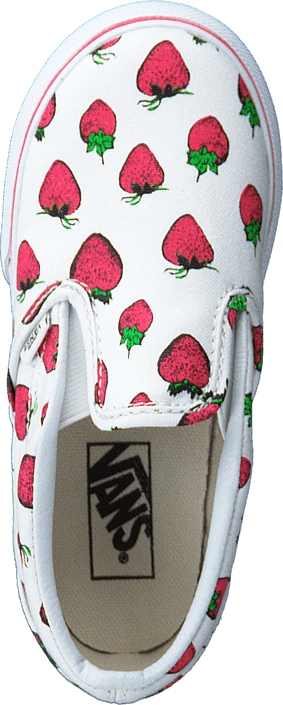 Vans - Classic Slip-On (Strawberries) True White