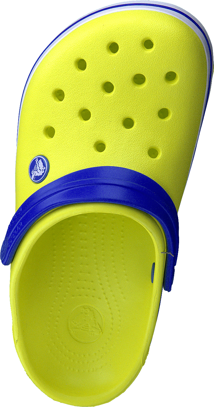 Crocband Kids Citrus/Sea Blue