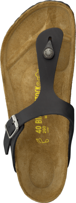 Birkenstock - Gizeh Regular Black Leather