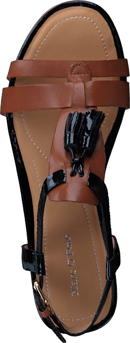 O’polo Sandal Brune Sandals Kjøp Online Sko Marc Flat zqnxA5