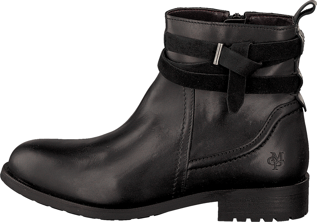 Flat Heel Bootie 990 Black